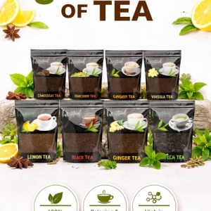 Hillsnatural 8 flavours of tea