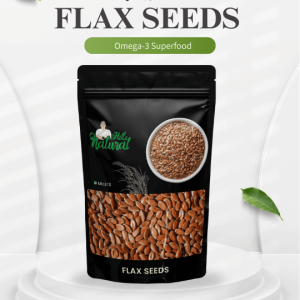 Natural Flax Seeds – Omega-3 Superfood for Smoothies, Baking & Daily Nutrition